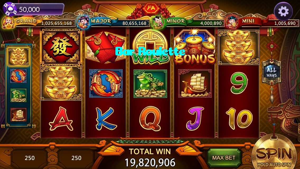 available types of Bar Roulette bet including pre-match live express and system bets